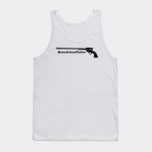 HomeSchoolTattoo Long Barrel Revolver Tank Top